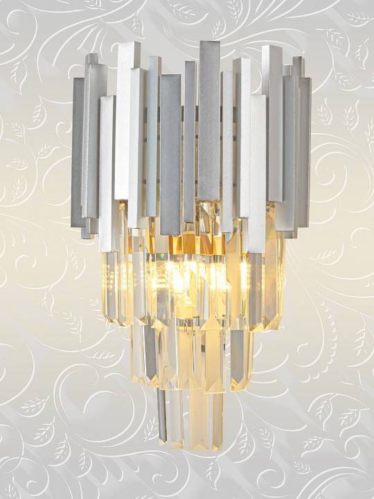 Светильник накладной Natali Kovaltseva VERTIGO 81440/1W SILVER