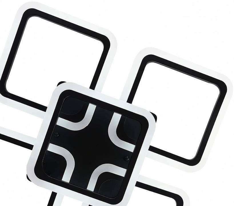 Потолочная люстра Natali Kovaltseva SPEKTR HIGH-TECH LED LAMPS 82022 BLACK