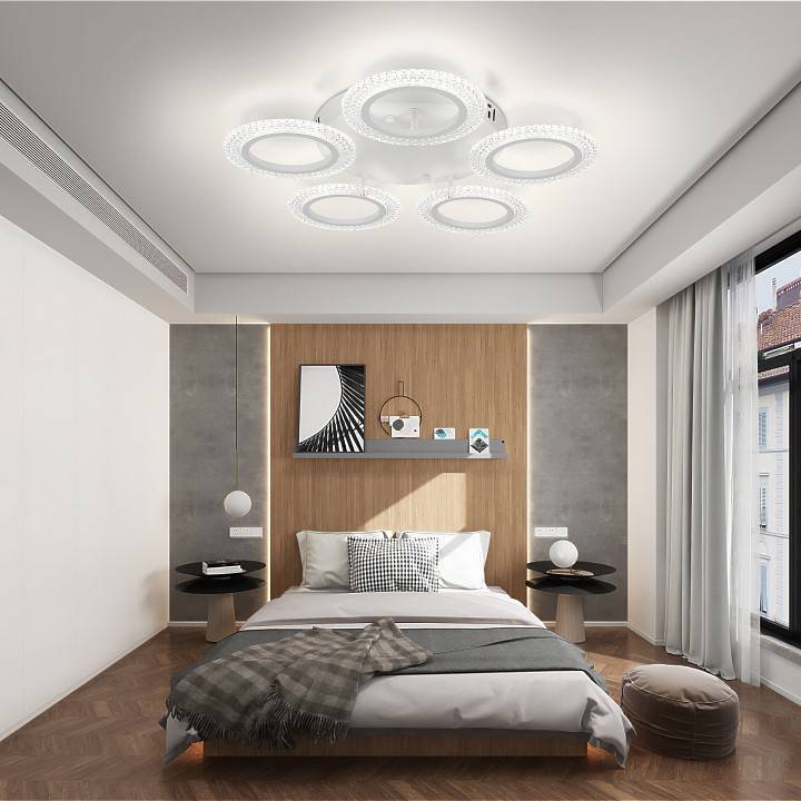 Люстра потолочная светодиодная Natali Kovaltseva Simply LED LAMPS 81122/5C