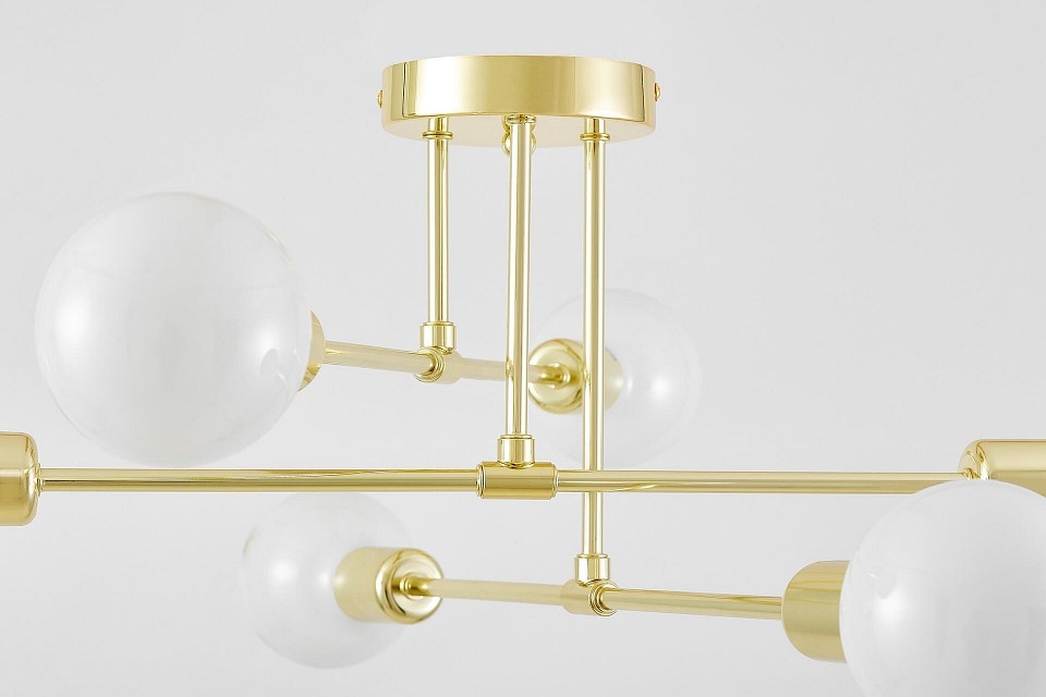 Люстра на штанге Lampit NOVA TC 2010-6 GD