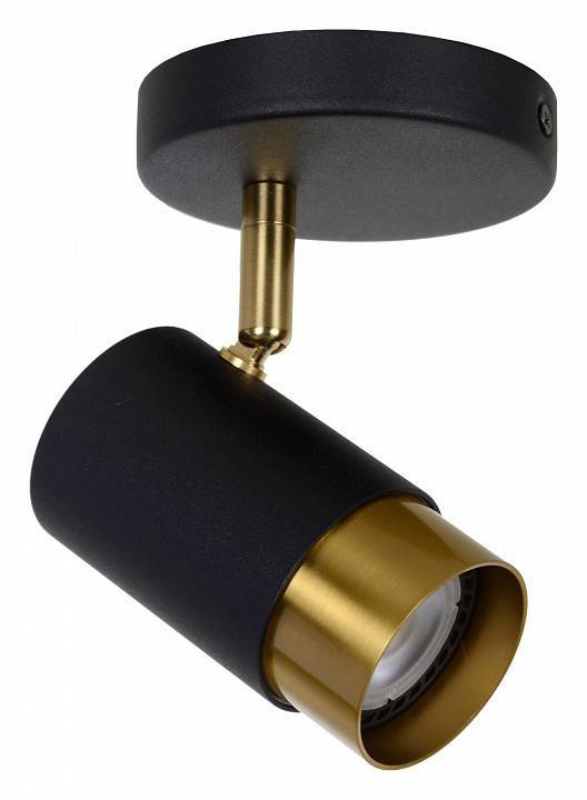 Спот Lucide Floris 1xGU10 черный 35913/01/30