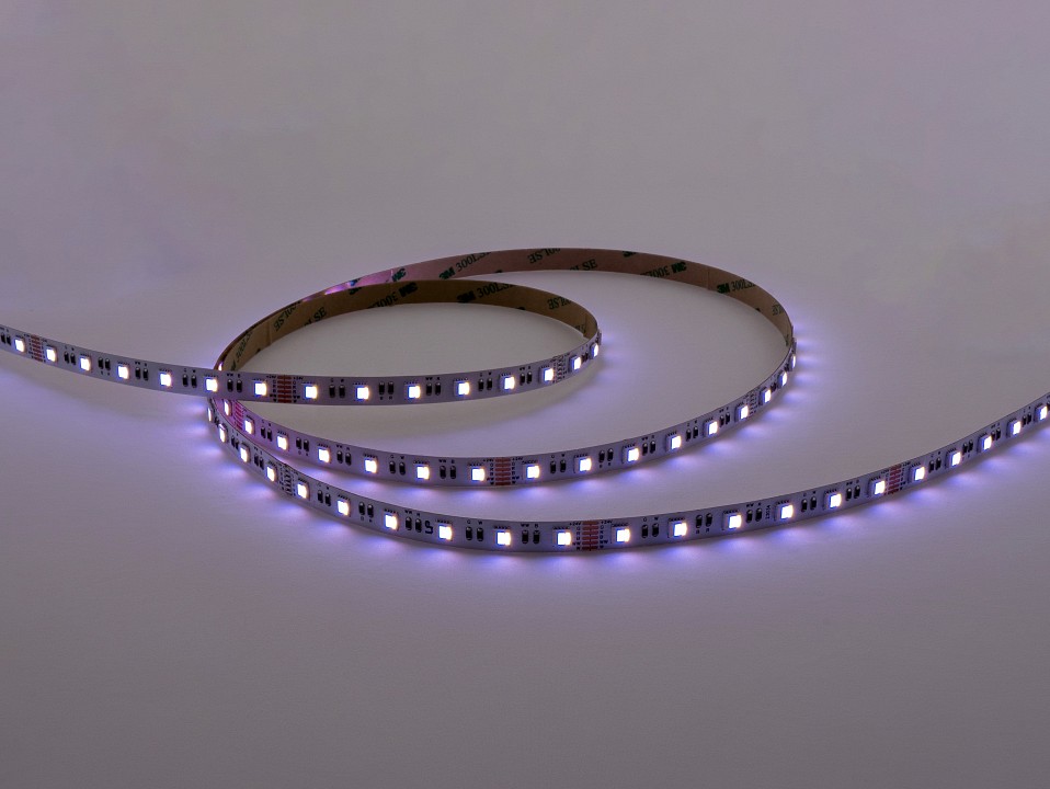 Лента светодиодная Dekraft LEDS POWER STANDART 4.8 Вт/м 12 В IP20 3000K 001883