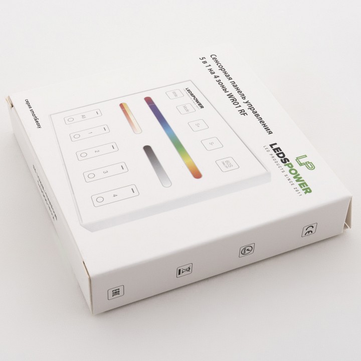 Панель универсальная сенсорная накладная LEDS POWER WR01 RF 006475