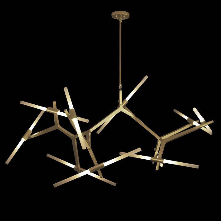 Люстра на штанге Loft it Agnes 10399/20 GD