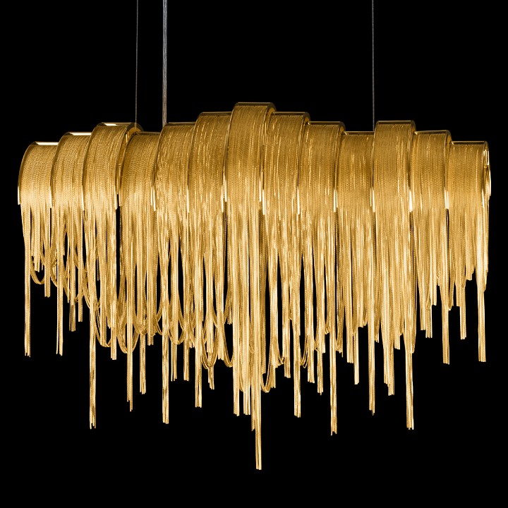 Подвесная люстра Loft it Volver 10404/720L GD