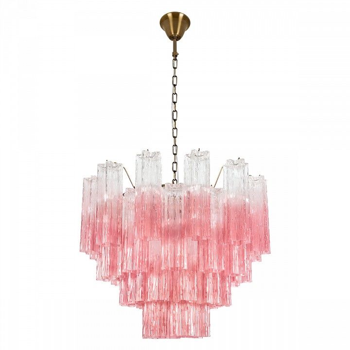 Подвесная люстра Loft it Murano 10580/600 Clear pink