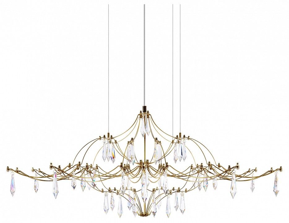 Подвесная люстра Loft it Mira 10587/1000 Gold Asfour
