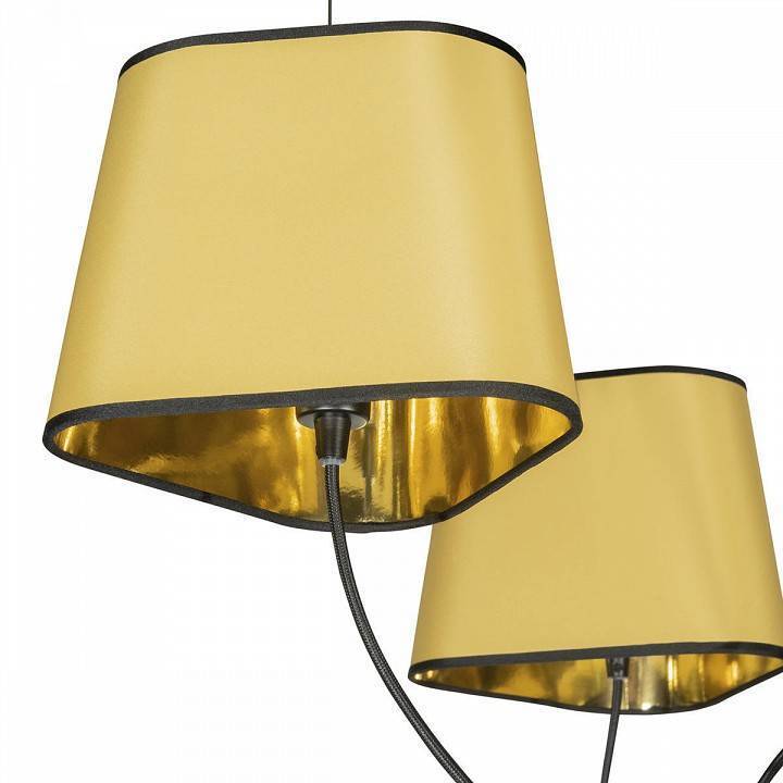 Подвесная люстра Loft It Nuage 10 ламп желтая LOFT1163-10YL