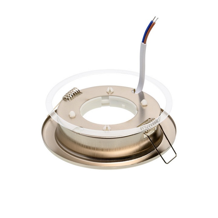 Встраиваемый светильник Luminarte LDL-GX53 LDL-GX53/01MCH