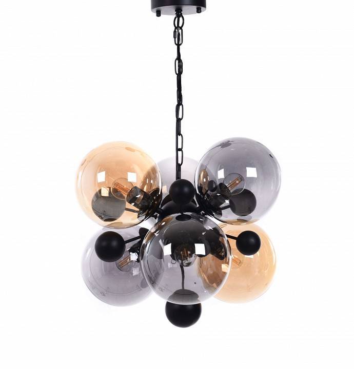 Подвесная люстра LUMINA DECO Afrodis LDP 1138-6 AMB+GY