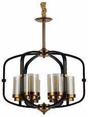 Подвесная люстра Lumina Deco Bonton LDP 1221-6 BK+MD