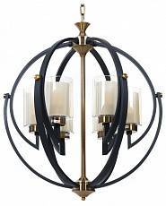 Подвесная люстра Lumina Deco Bergen LDP 1232-6 BK+MD