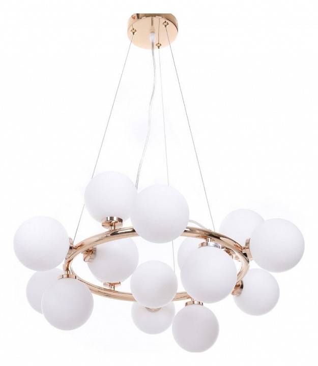 Подвесная люстра LUMINA DECO Marsiada LDP 6033-15 GD