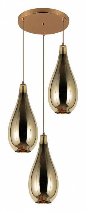 Подвесной светильник Lumina Deco Lauris LDP 6843-3 GD