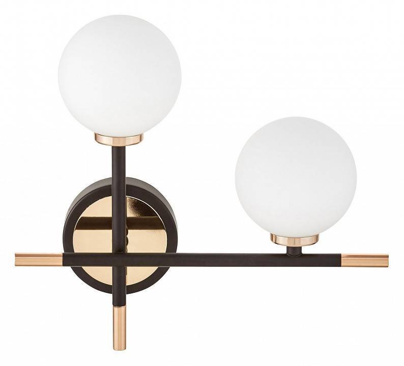 Бра Lumina Deco Marsiada LDW 6033N-2 RT BK+F.GD