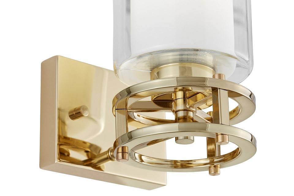 Бра Lumina Deco Marietta на 1 лампу LDW 8025-1 F.GD+WT