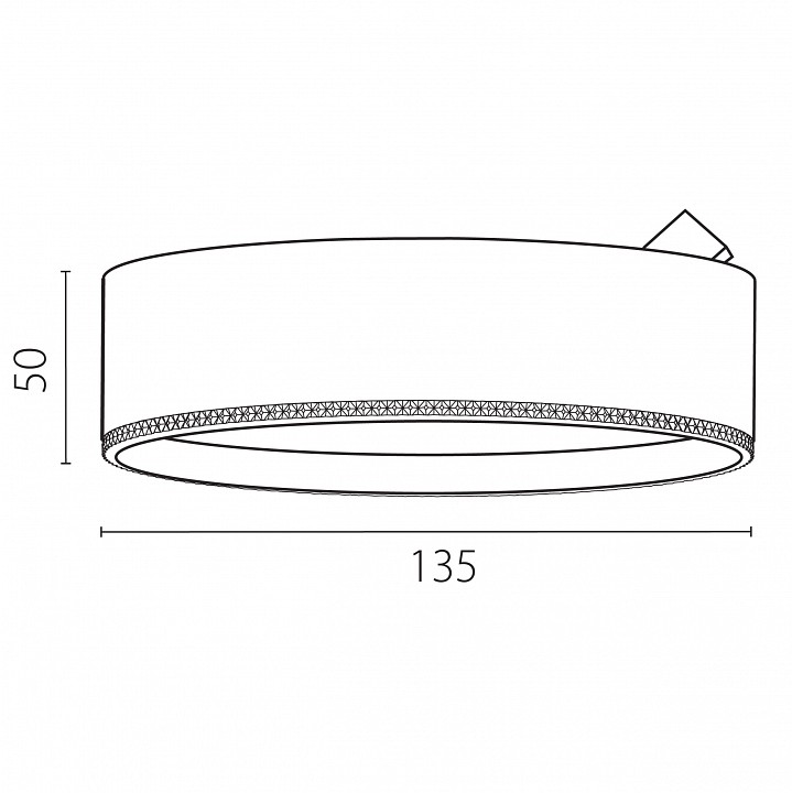 Плафон металлический Lightstar Alta Pro 215737