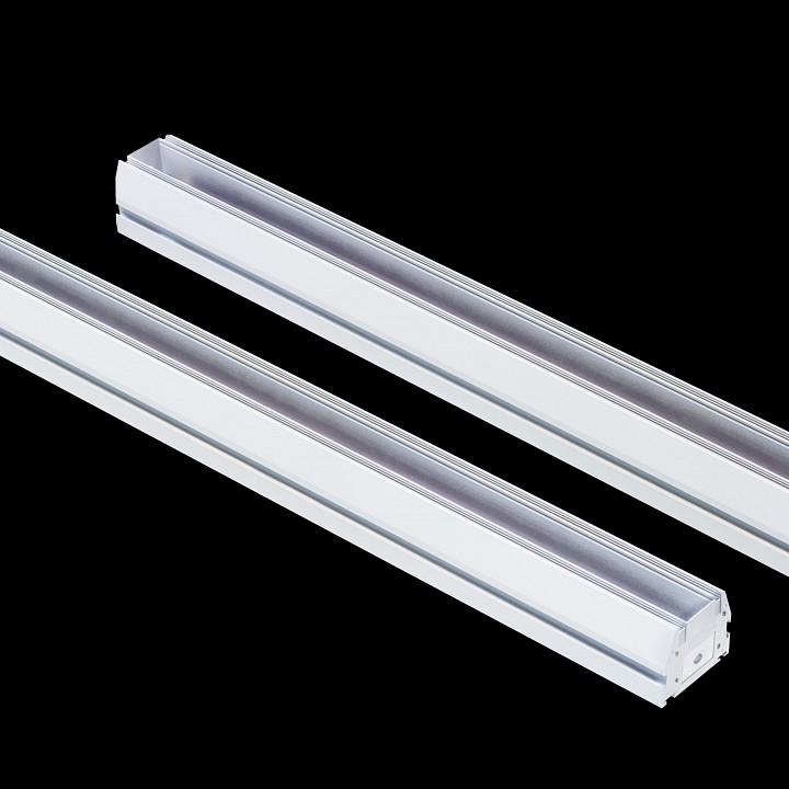 Трек магнитный встраиваемый Lightstar Teta 1 м черный 505196