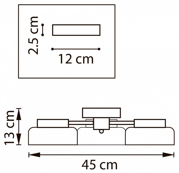 Потолочная люстра Lightstar Fico II 740137