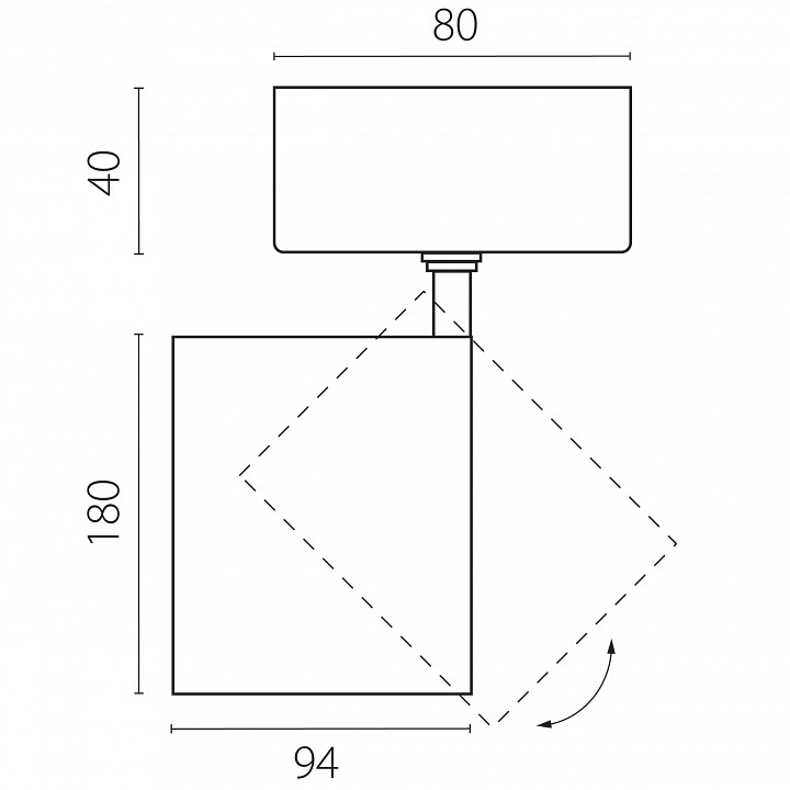 Спот Lightstar Canno Pro C4406SO
