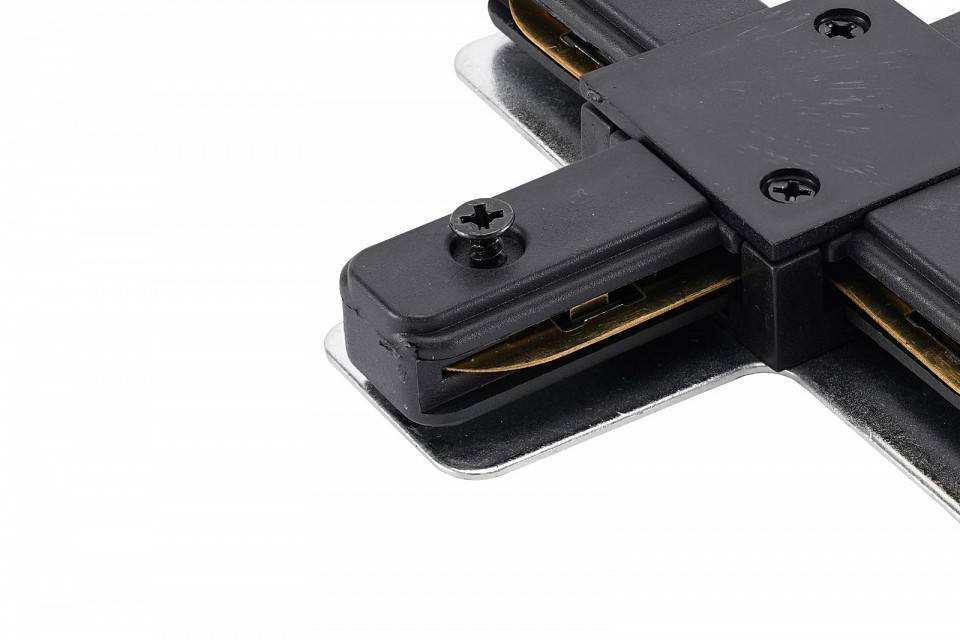 Соединитель X-образный для треков Lucia Tucci Concone черный LTP-CN001X-B