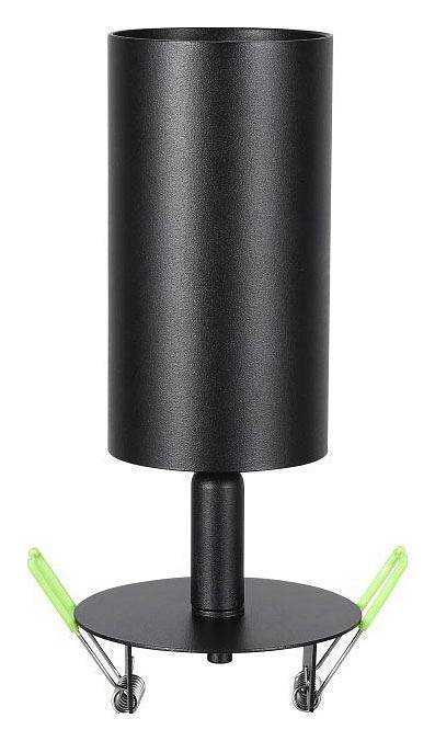 Спот встраиваемый Lucia Tucci Longo 1xGU10 черный LTP-D008-01GU10-B