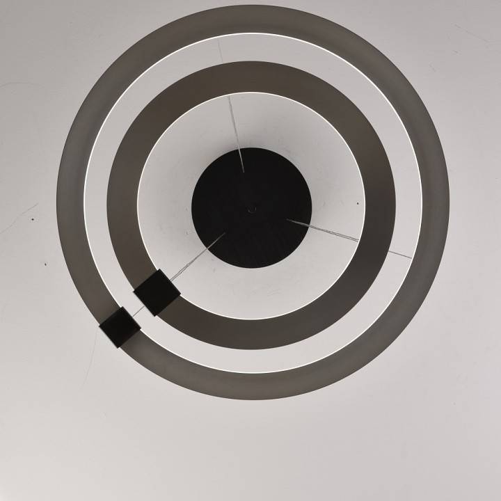 Подвесной светильник iLedex Vision 9225-6+4SD GR+BK