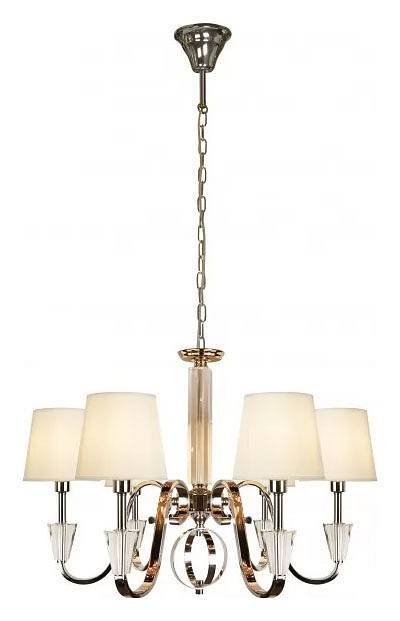 Подвесная люстра iLamp Alesti P2424-6 Nickel