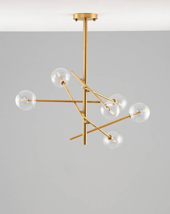 Люстра на штанге Moderli Bizet 6 ламп V10343-6P