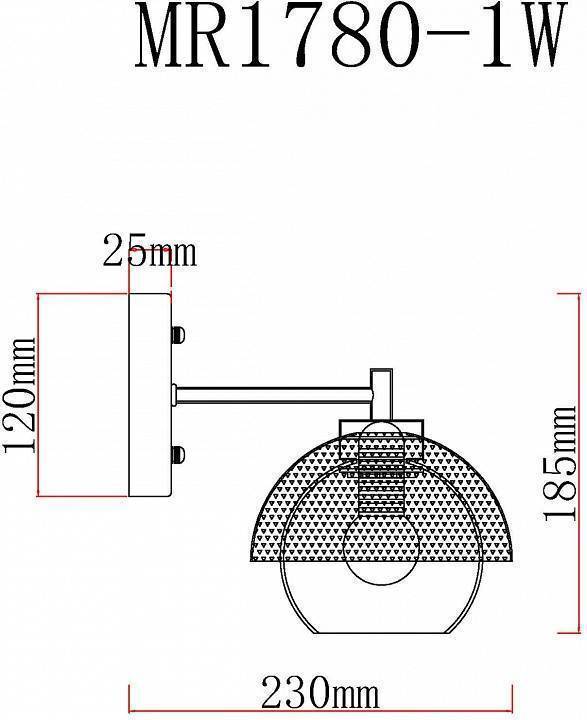 Бра MyFar Hloya MR1780-1W