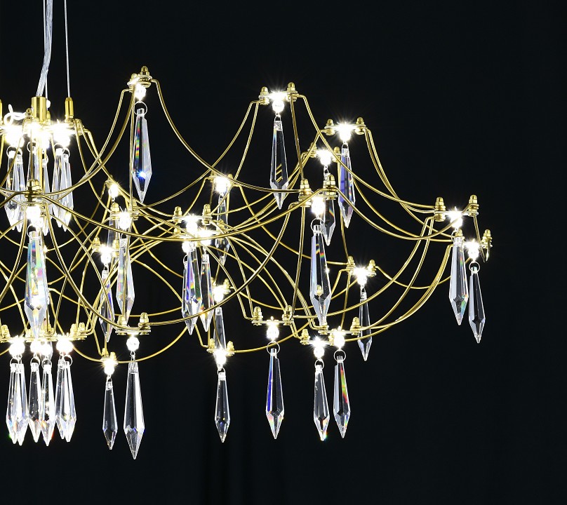 Подвесная люстра MyFar Ersilia MR2663-60P-76AP