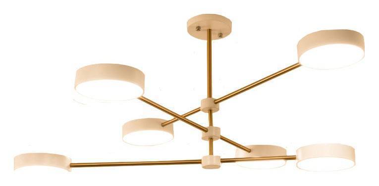 Люстра на штанге Milosh Tendence 0847 6 ламп 0847CL-6WT