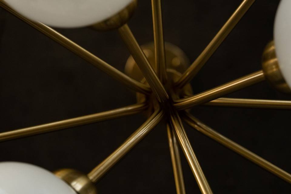 Люстра на штанге Milosh Tendence 856 18 ламп 0856CL-18CO