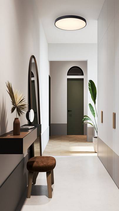 Накладной светильник Milosh Tendence черный 0875CL-60BK