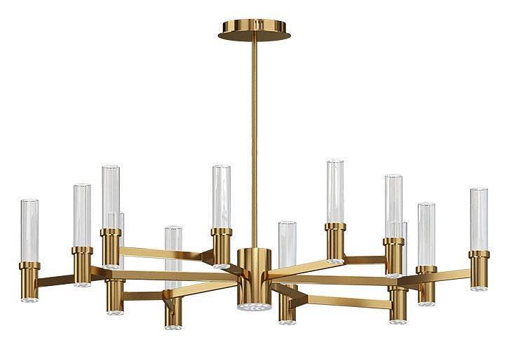 Люстра на штанге Milosh Tendence 887 12 ламп 0887CL-12AB