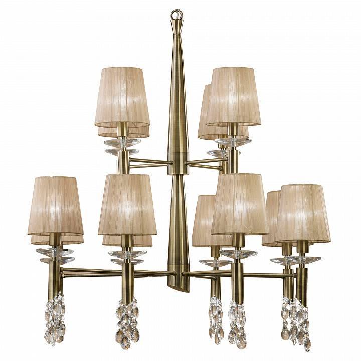 Подвесная люстра Mantra Tiffany 3 лампы 3870