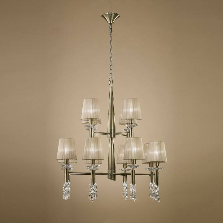 Подвесная люстра Mantra Tiffany 3 лампы 3870