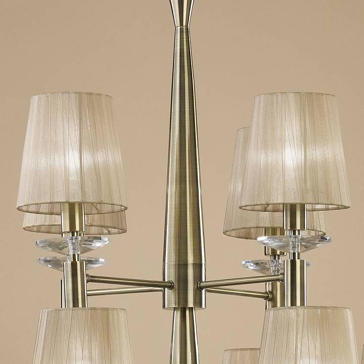 Подвесная люстра Mantra Tiffany 3 лампы 3870