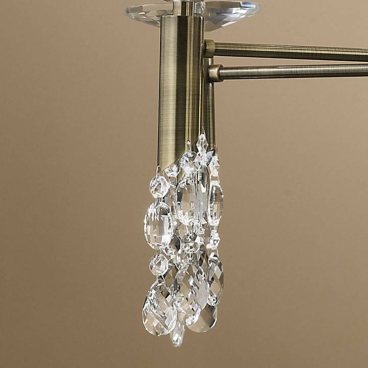 Подвесная люстра Mantra Tiffany 3 лампы 3870