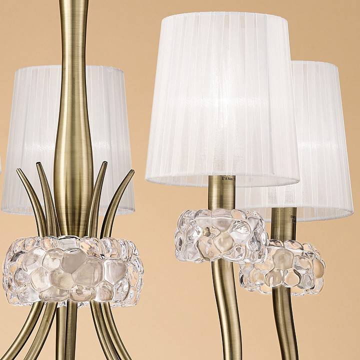 Подвесная люстра Mantra Loewe 5 ламп 4731