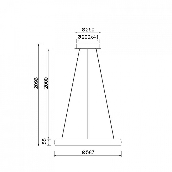 Подвесной светильник Mantra Flats 9430