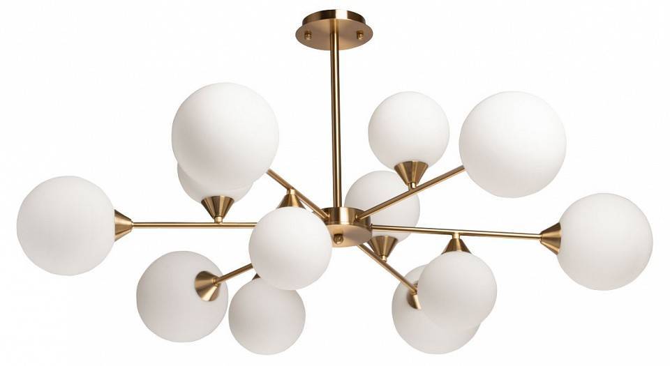 Люстра на штанге DeMarkt Оливия 18 12x60 Вт E27 306015612