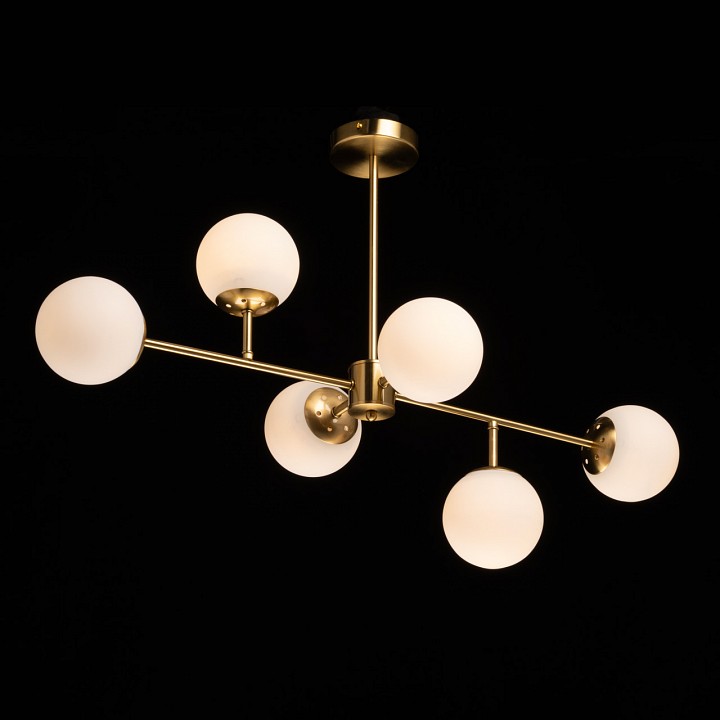 Люстра на штанге De City Оливия 6x60 Вт E14 306017006