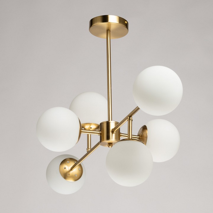 Люстра на штанге De City Оливия 6x60 Вт E14 306017006