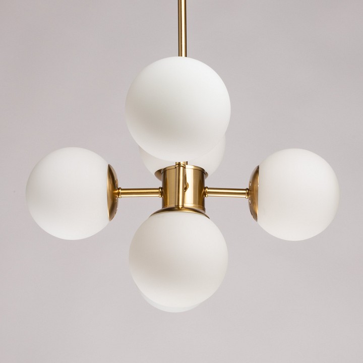 Люстра на штанге De City Оливия 6x60 Вт E14 306017006