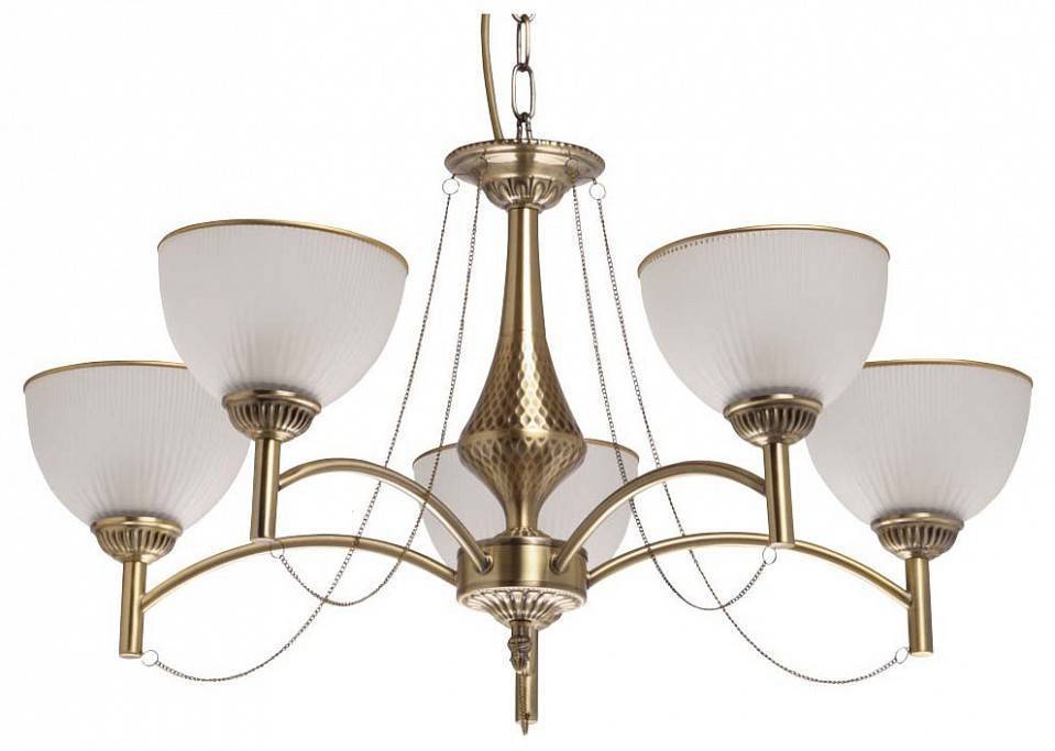 Подвесная люстра MW-Light Олимп 8 5x60 Вт E14 318015305