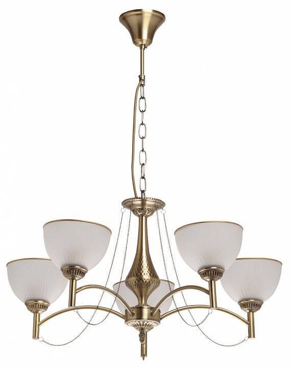 Подвесная люстра MW-Light Олимп 8 5x60 Вт E14 318015305