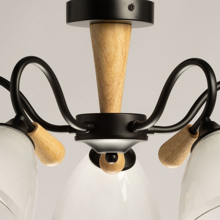 Люстра на штанге De City Альфа 5 ламп 324019605