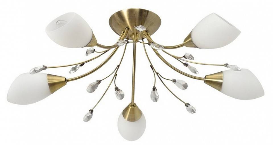 Потолочная люстра MW-Light Нежность 5 ламп 356012905