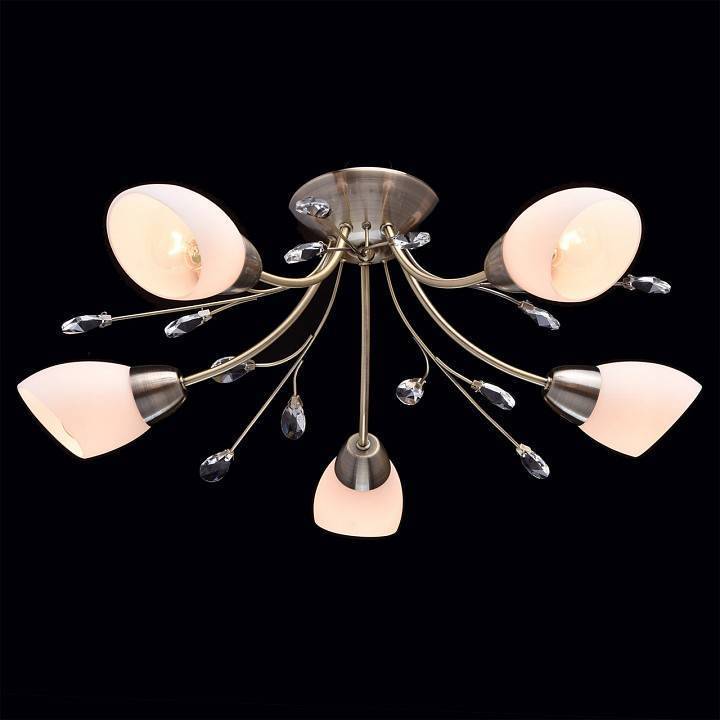 Потолочная люстра MW-Light Нежность 5 ламп 356012905